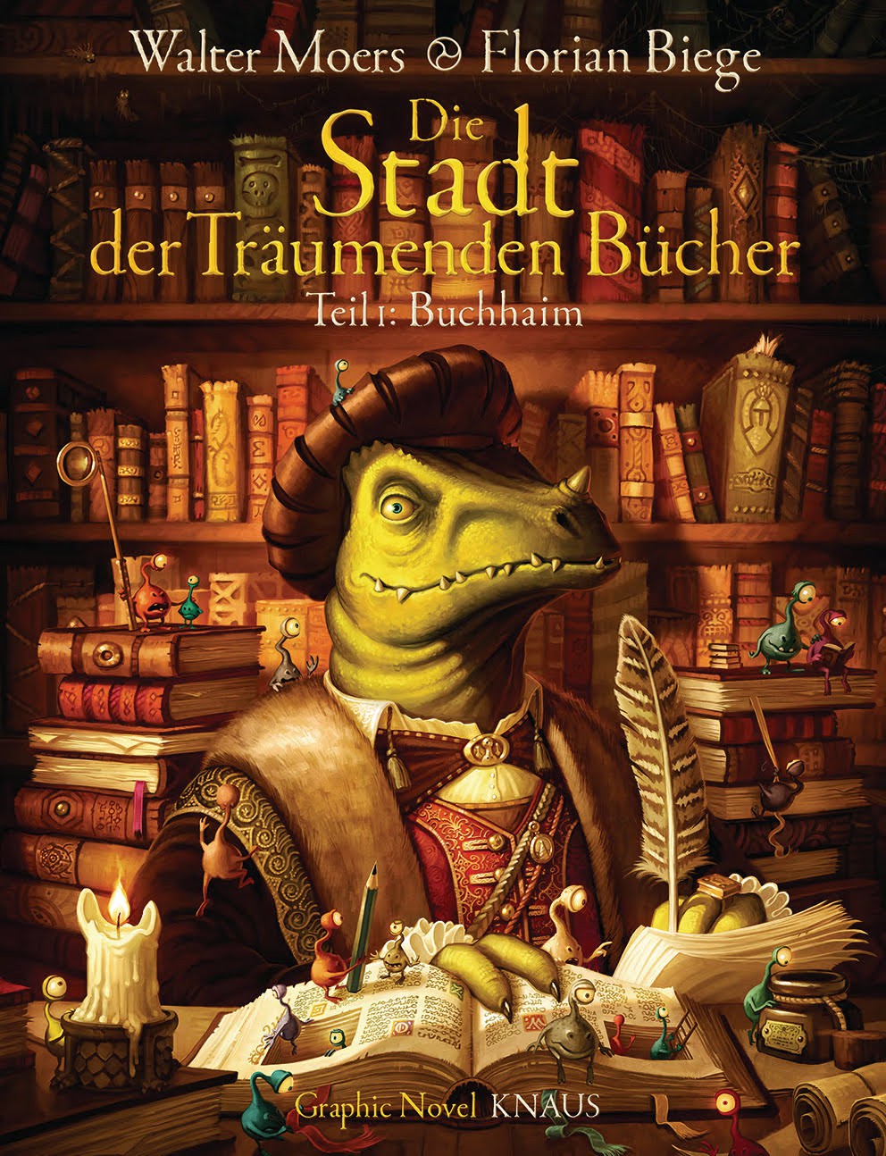 Die Stadt der Träumenden Bücher (Comic): Band 1: Buchhaim (German Edition)