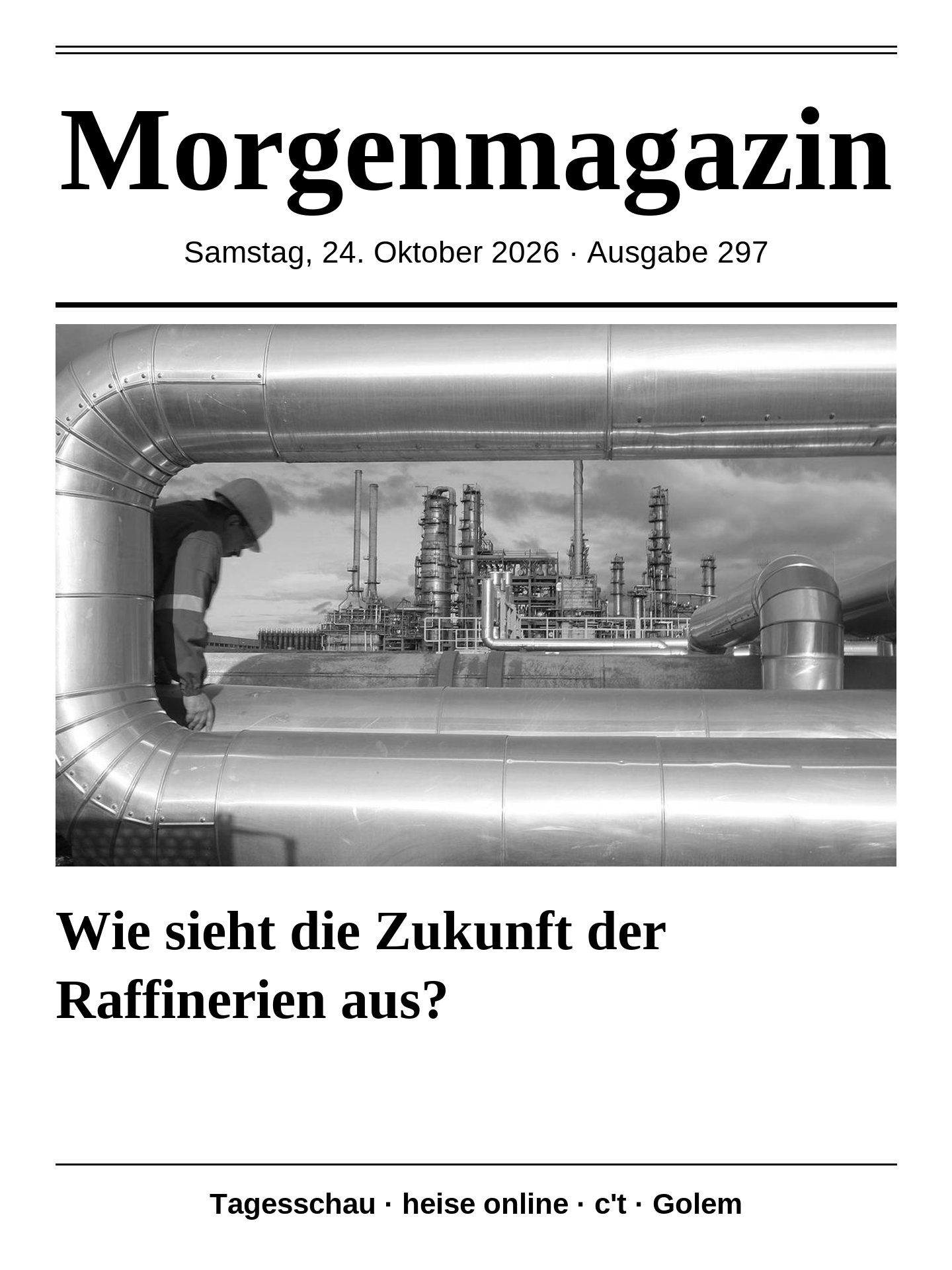 Morgenmagazin 24.10.2026